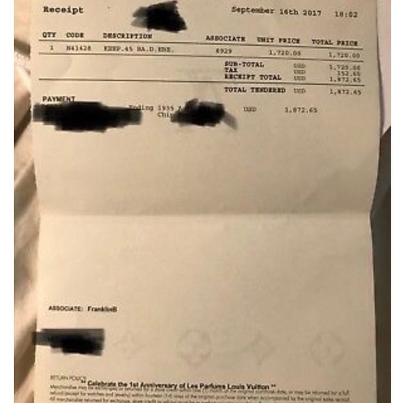 Louis Vuitton travel bag Damier barely used - Picture 3 of 5